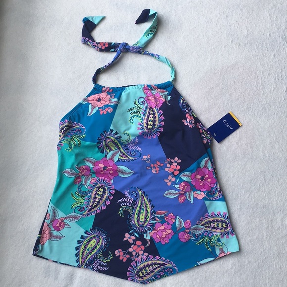 Apt. 9 Other - Apt. 9 High-Neck/Halter Tankini Top